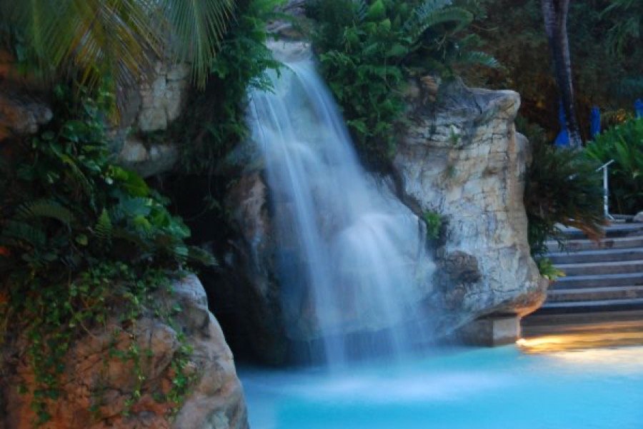 Cascade lame d'eau inox 60 cm